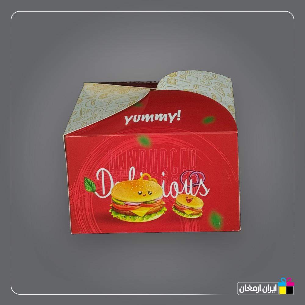 جعبه همبرگر بیرون بر کد10
