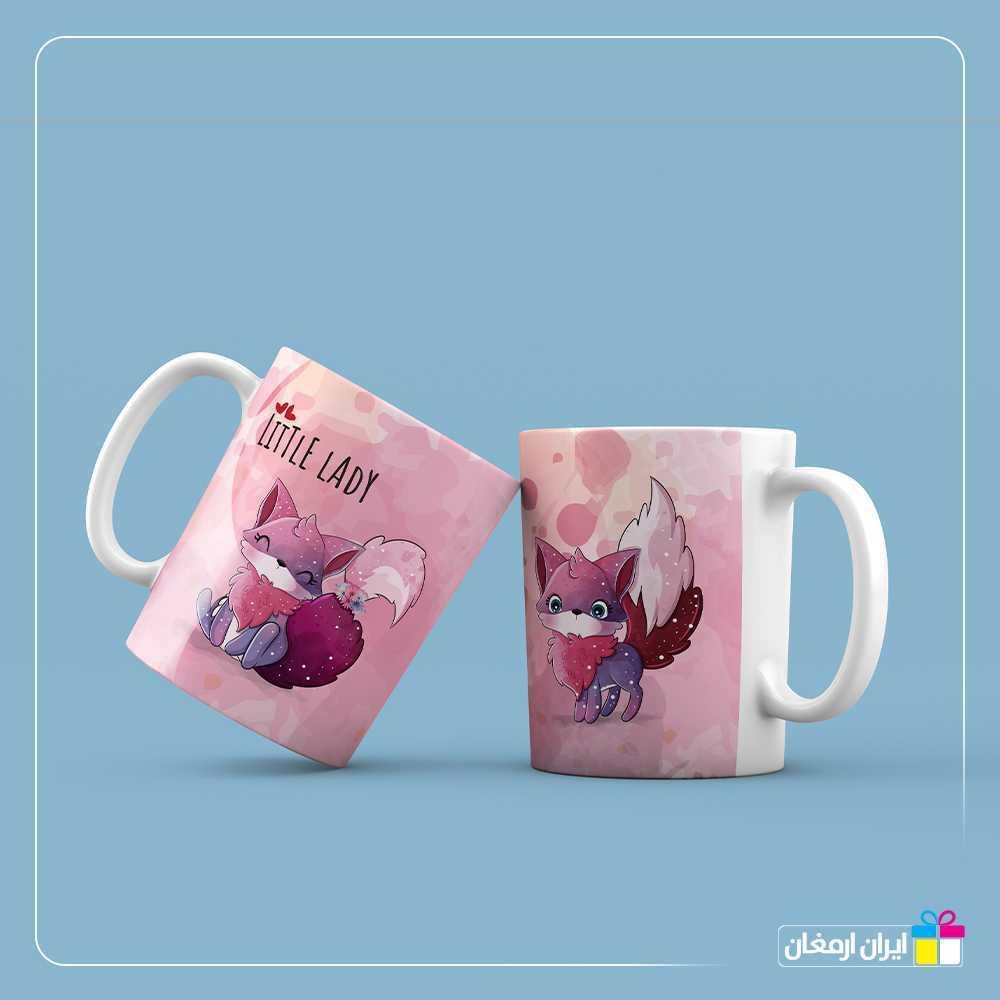 لیوان سرامیکی روباه