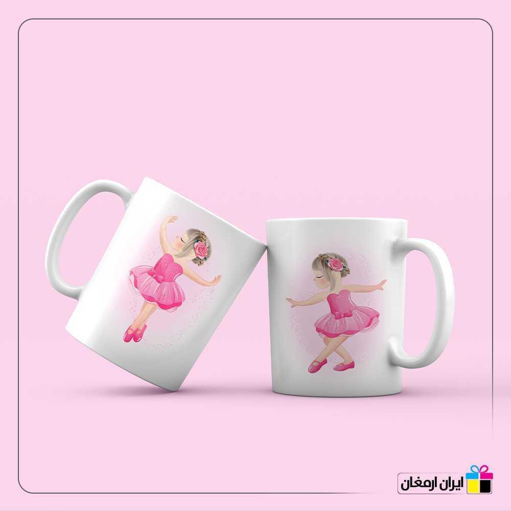 لیوان سرامیکی باله