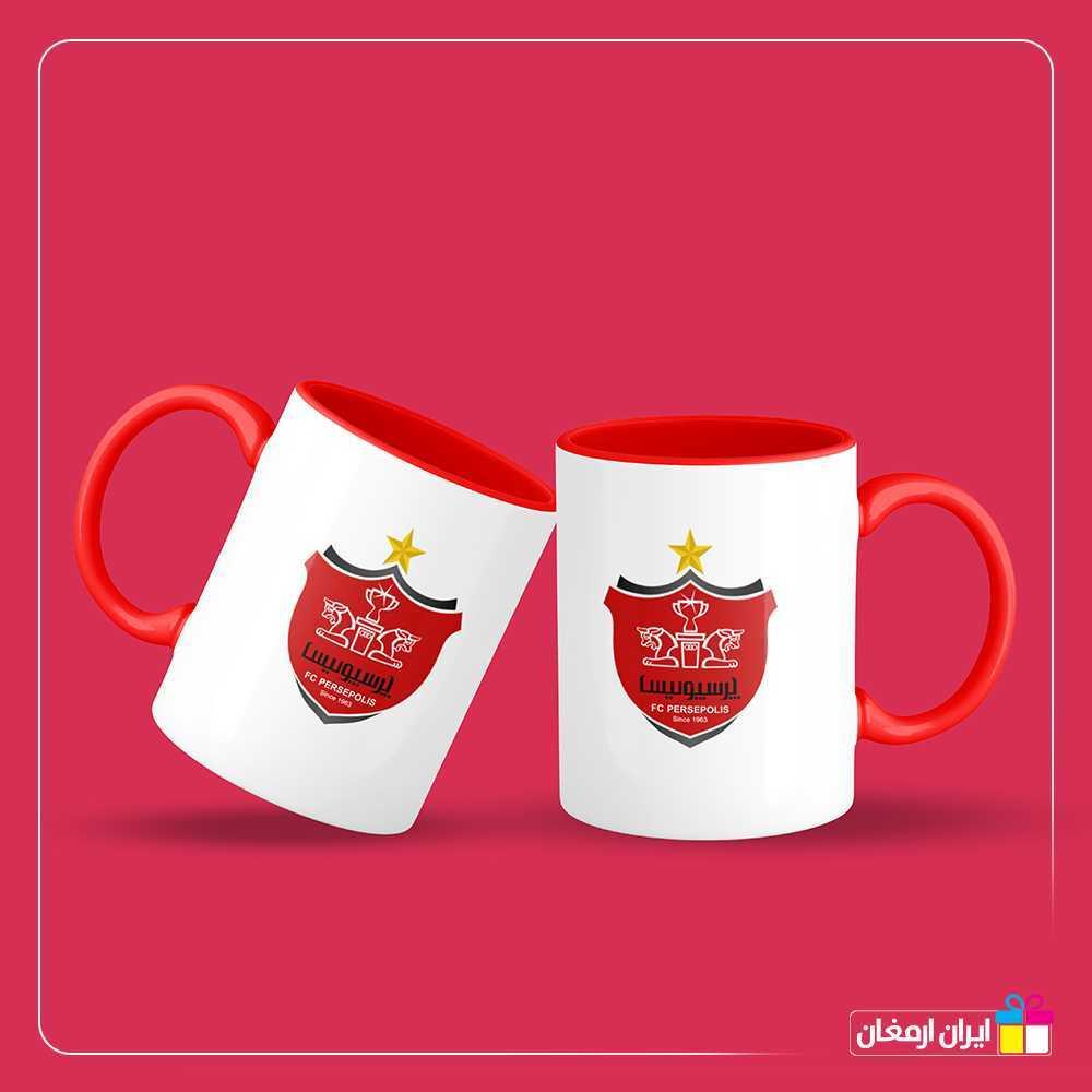 لیوان سرامیکی طرح لوگوی پرسپولیس